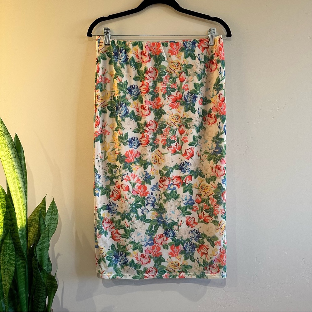 Afrm x Nordstrom midi skirt